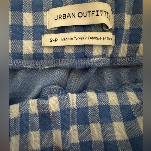 Urban Outfitters Black & Blue Checkered Pants Size Small - Picture 7 of 9